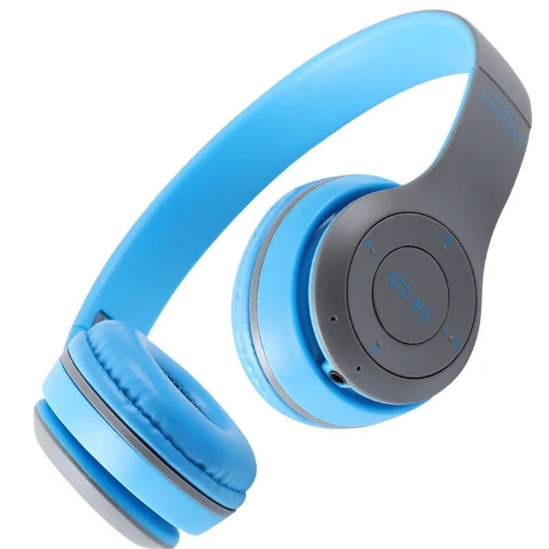 FONE DE OUVIDO SEM FIO DOBRAVEL CONEXAO BLUETOOTH, MICRO SD CARD, AUX.