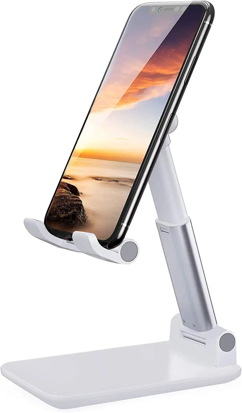 SUPORTE PARA CELULAR E TABLET DOBRAVEL PORTATIO AJUSTAVEL APOIO MESA