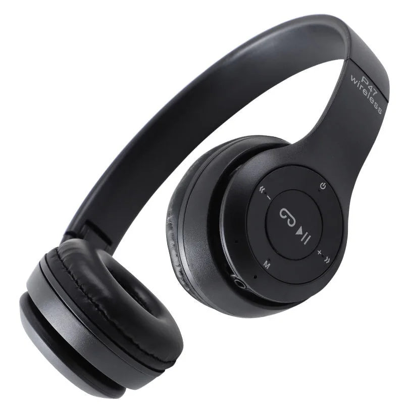 FONE DE OUVIDO SEM FIO DOBRAVEL CONEXAO BLUETOOTH, MICRO SD CARD, AUX.