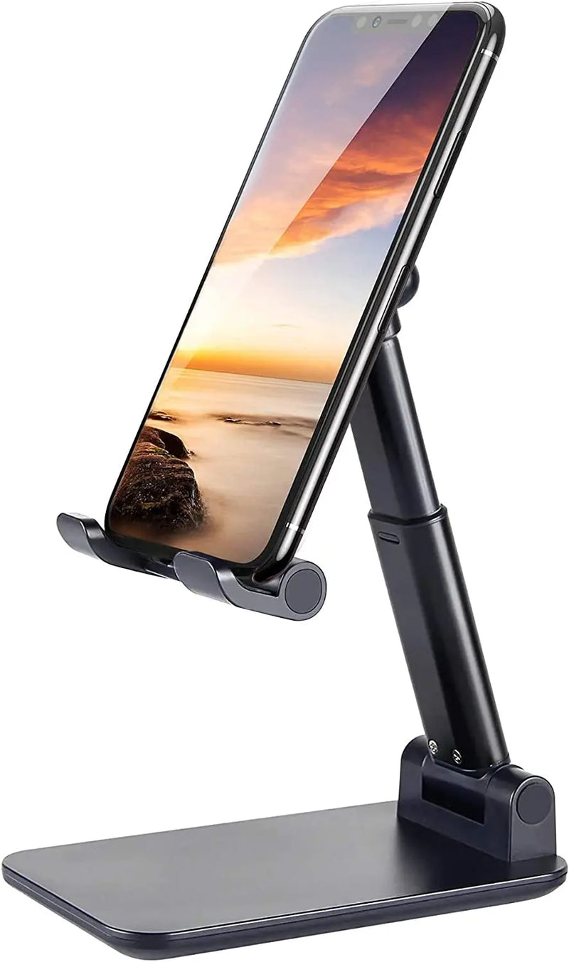 SUPORTE PARA CELULAR E TABLET DOBRAVEL PORTATIO AJUSTAVEL APOIO MESA