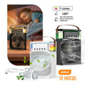 MINI AR CONDICIONA PORTATIO USB LED